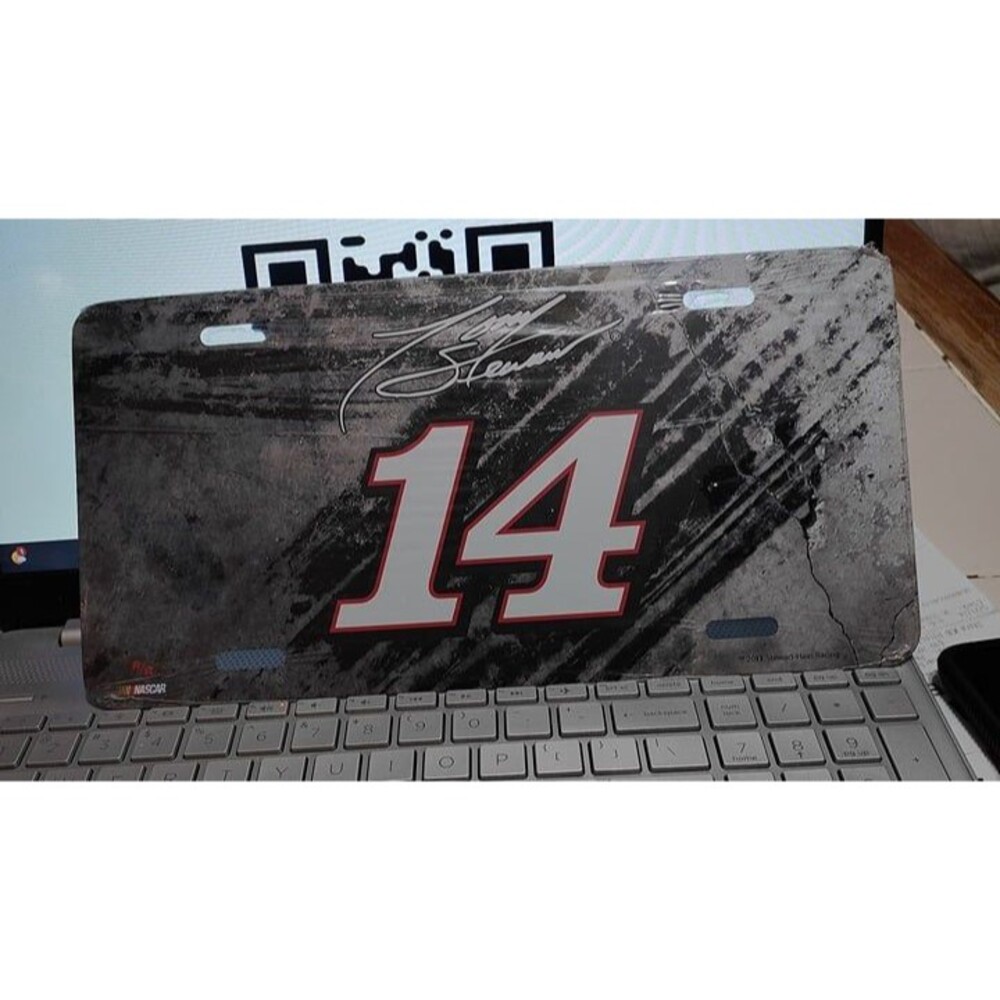 Nascar Tony Stewart #14 license plate